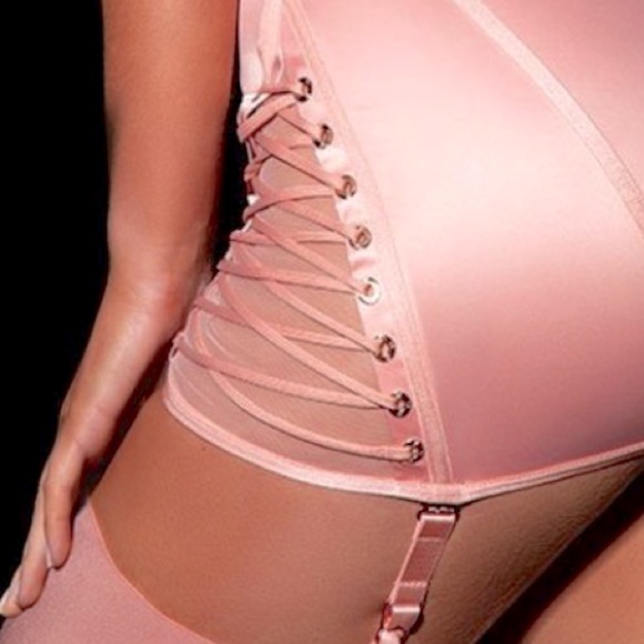 ♡BRAND NEW UNICORN RARE ICONIC HB™ ☆Jerry☆ BLUSH 32A Demi-Cup Push-Up SEX DRESS♡ - Picture 6 of 15